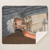 Giuseppe Arcimboldo - The Librarian シェルパブランケット (正面(横))