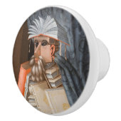 Giuseppe Arcimboldo - The Librarian セラミックノブ (右)