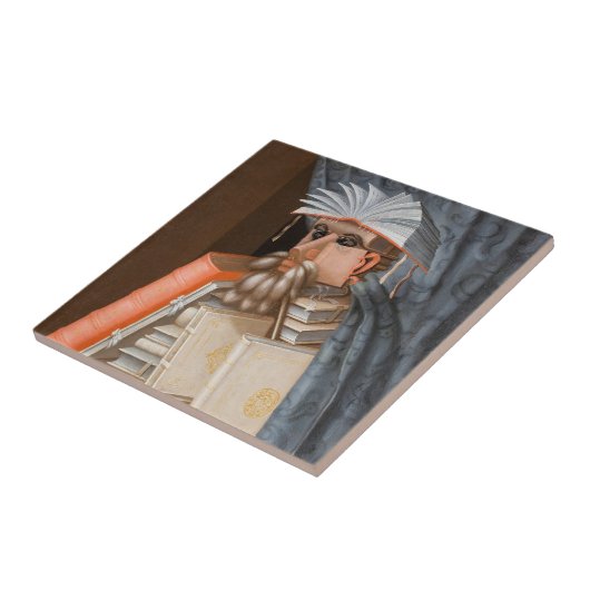 Giuseppe Arcimboldo - The Librarian タイル (側面)