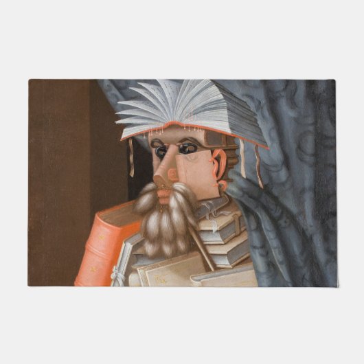 Giuseppe Arcimboldo - The Librarian ドアマット (正面)