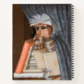 Giuseppe Arcimboldo - The Librarian ノートブック (裏面)