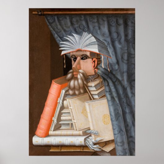 Giuseppe Arcimboldo - The Librarian ポスター (正面)