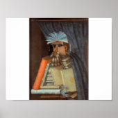 Giuseppe Arcimboldo - The Librarian ポスター (正面)