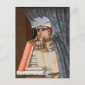Giuseppe Arcimboldo - The Librarian ポストカード (正面)