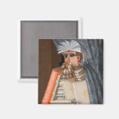 Giuseppe Arcimboldo - The Librarian マグネット (正面/裏面)