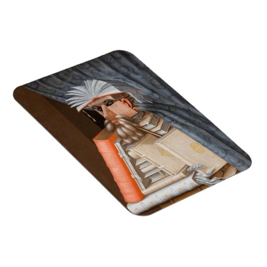 Giuseppe Arcimboldo - The Librarian マグネット (右側)