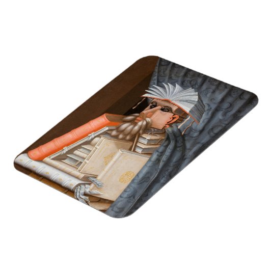 Giuseppe Arcimboldo - The Librarian マグネット (左側)