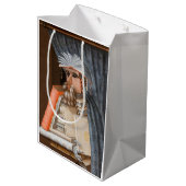 Giuseppe Arcimboldo - The Librarian ミディアムペーパーバッグ (裏面アングル)