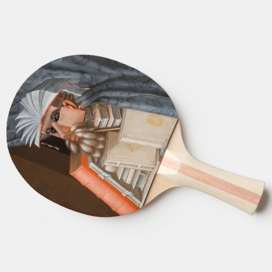 Giuseppe Arcimboldo - The Librarian 卓球ラケット (横)