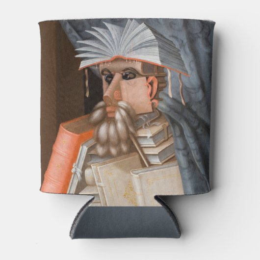 Giuseppe Arcimboldo - The Librarian 缶クーラー (正面)