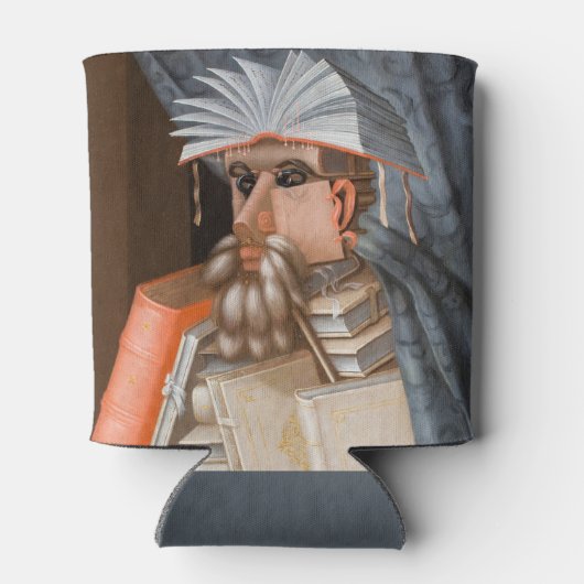 Giuseppe Arcimboldo - The Librarian 缶クーラー (裏面)