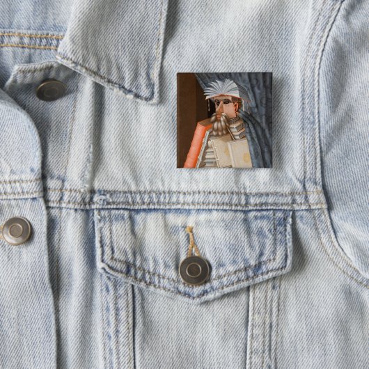 Giuseppe Arcimboldo - The Librarian 缶バッジ (インサイチュ)