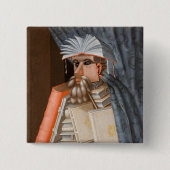 Giuseppe Arcimboldo - The Librarian 缶バッジ (正面)
