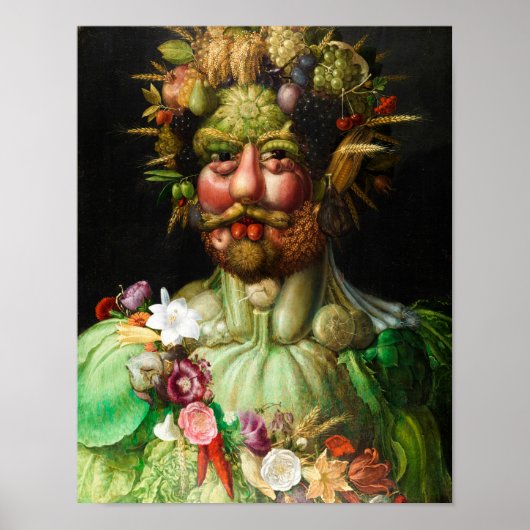 Giuseppe Arcimboldo: Vertumnus ポスター (正面)