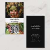 Giuseppe Arcimboldo - Vertumnus - QRコード 名刺 (正面/裏面)