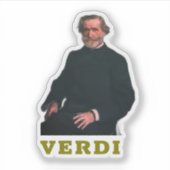 Giuseppe Verdi シール (正面)