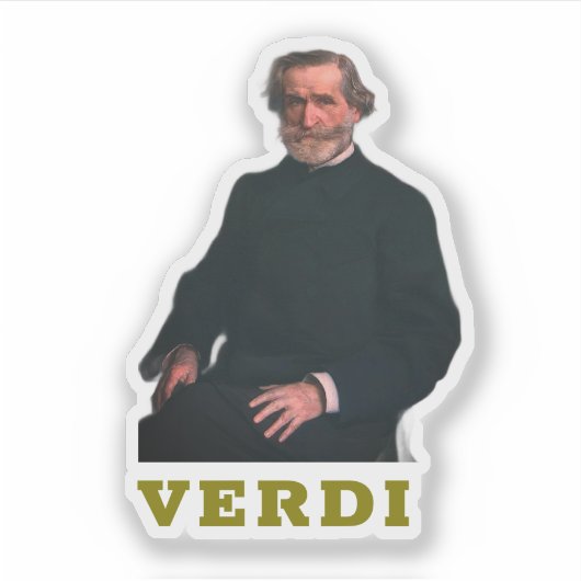Giuseppe Verdi シール (正面)