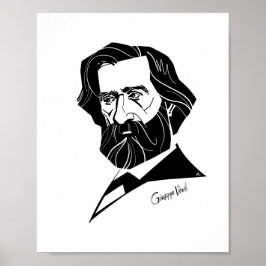 Giuseppe Verdi ポスター