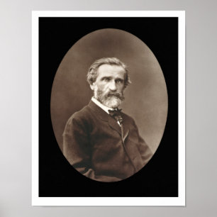 Giuseppe Verdi (1813-1901) from 'Galerie Contempor ポスター