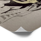 Giuseppe Verdi , caricature, 1860's ポスター (角)