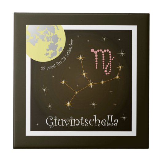 Giuvintschella 23 avust fin 23 settembe Fotofliese タイル (正面)