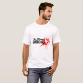 GIVE BLOOD SKATEBOARD Tシャツ (正面フル)