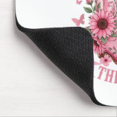 Give Breast Cancer The Boot Cowgirl Cancer Awarene マウスパッド (コーナー)