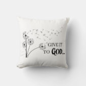 Give It To God Dandelion クッション (正面)
