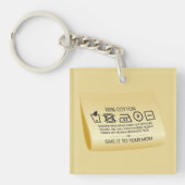 Give it to your mom 1 キーホルダー (正面)