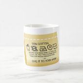 Give it to your mom 1 コーヒーマグカップ (中央)
