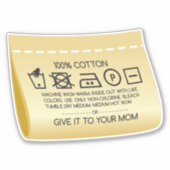 Give it to your mom 1 シール (正面)