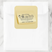 Give it to your mom 1 スクエアシール (バッグ)