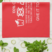 Give it to your mom 4 キッチンタオル (折り畳み)