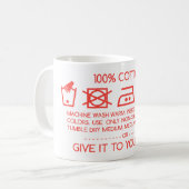 Give it to your mom 4 コーヒーマグカップ (正面左)