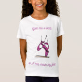 Give me a beat so I can move my feet Dance Tシャツ (正面)