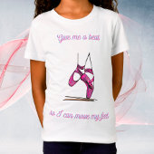 Give me a beat so I can move my feet Dance Tシャツ