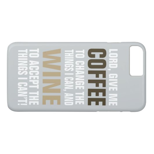 Give Me Coffeeおよびワイン主! Case-Mate iPhoneケース (裏面(横))
