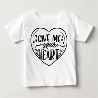 Give me your hearts 💗 t shirt design for women an ベビーTシャツ