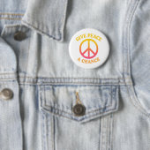 'Give Peace a Chance' Button 缶バッジ (インサイチュ)
