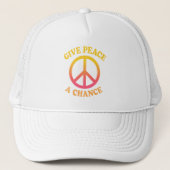 'Give Peace a Chance' Cap キャップ (正面)