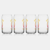 'Give Peace a Chance' Drinkware Set ガラス缶 (右)