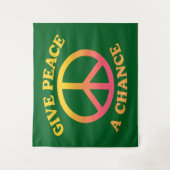 'Give Peace a Chance' Tapestry タペストリー (正面)