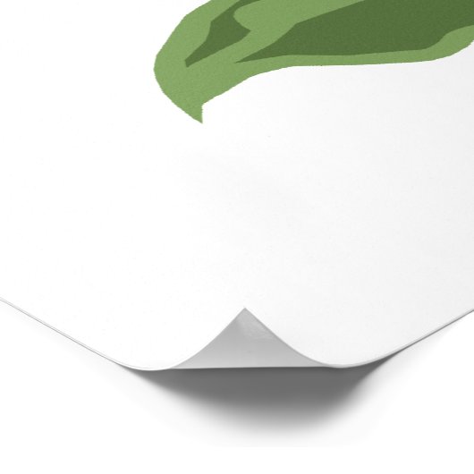 Give Peas a Chance print or poster ポスター (角)