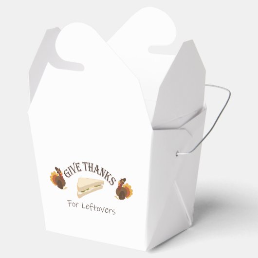 Give Thanks For Leftovers フェイバーボックス (オープン)