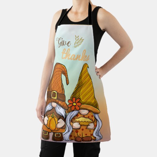 Give Thanks Gmomes エプロン (インサイチュ)
