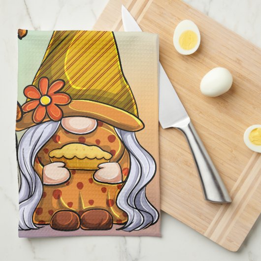 Give Thanks Gmomes キッチンタオル (四つ折り)