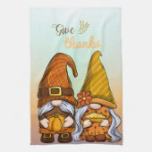Give Thanks Gmomes キッチンタオル (縦)