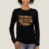 Give Thanks T-Shirt | Floral Fall Coquette Shirt トライブレンドＴシャツ (正面)