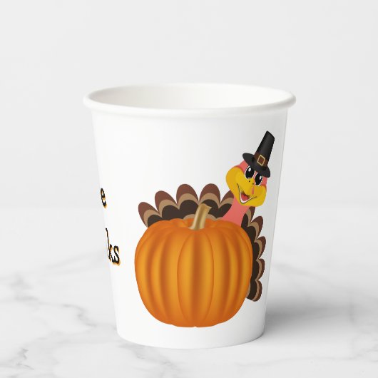 Give Thanks Thanksgiving  紙コップ (裏面)