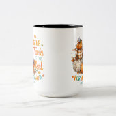 Give Thanks To... ツートーンマグカップ (中央)